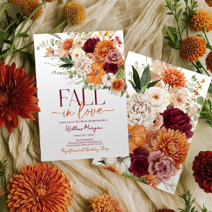 Boho Harvest Cae Enamorado Invitación A La Ducha B
