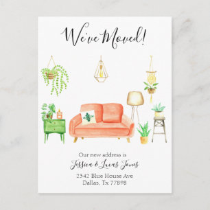Boho Invitación de mudanzas en casa que hemos muda