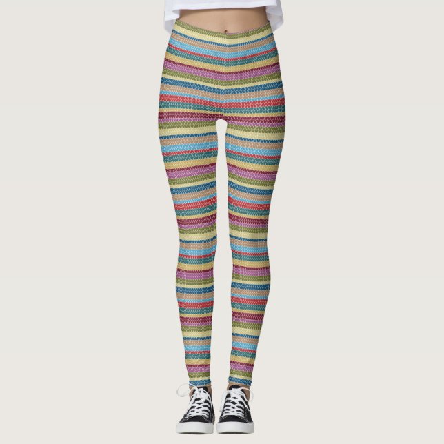 Boho Knit-Look Leggings (Anverso)