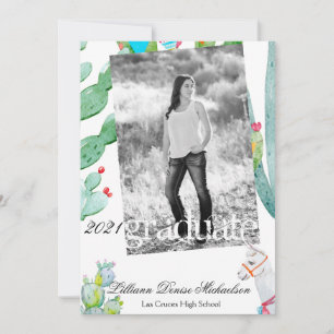 Boho Llama a Bohemian Cacti, Invitación principal