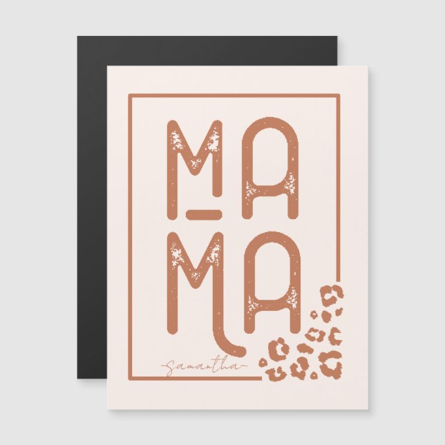 Boho Mama ruso (Anverso/Reverso)