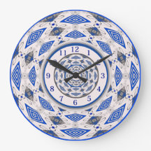 Boho Mandala grande reloj