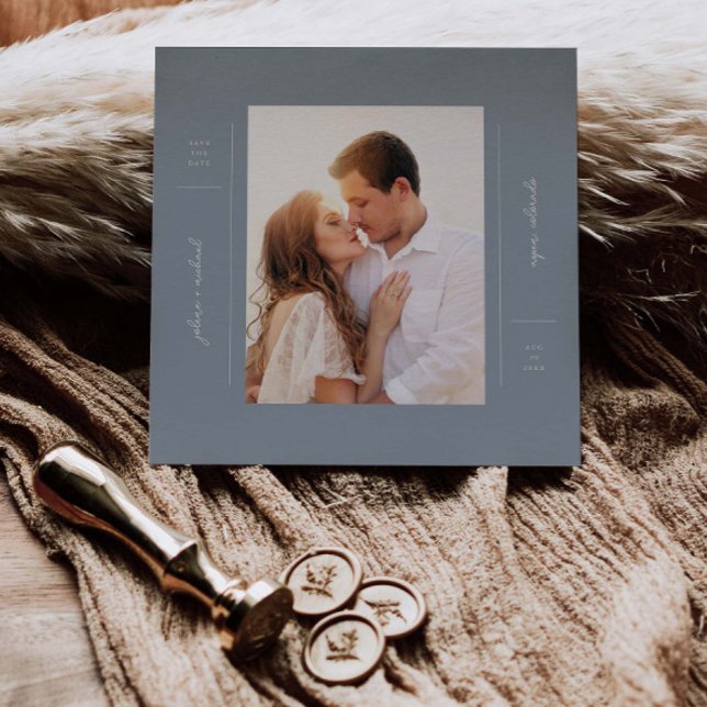 Boho Minimalista Guardar La Tarjeta De Anuncio De  (Subido por el creador)