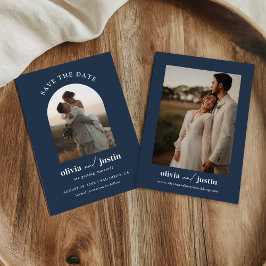 Boho Minimalista moderno salva las tarjetas de fot