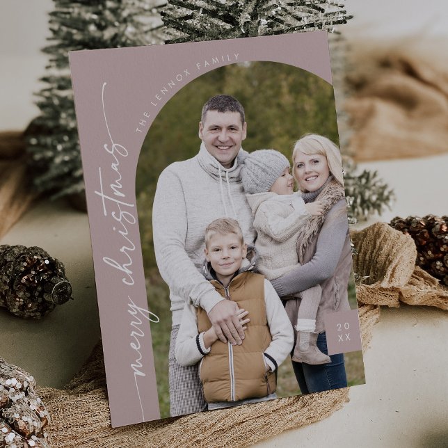 Boho Moda Rosa foto rosa moderna Feliz Navidad (Subido por el creador)