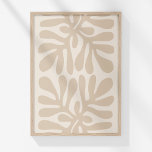 Boho Muted Beige Neutral Botanact Resumen Arte<br><div class="desc">Transforme su espacio con la serena elegancia del "Boho Muted Beige Neutral Botanical Abstract Art Poster". Esta refinada pieza presenta un diseño botánico abstracto con hojas beige mudas sobre un fondo de arena beige suave. La sutil mezcla de tonos beige claro y oscuro crea un efecto armonioso y apacible, ideal...</div>