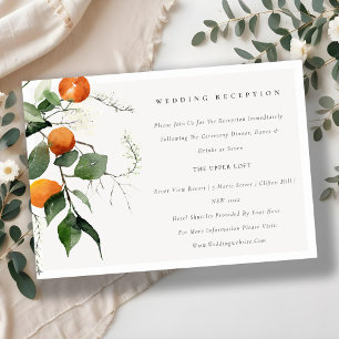 Boho Naranja Blossom Boda Botánica Recepción