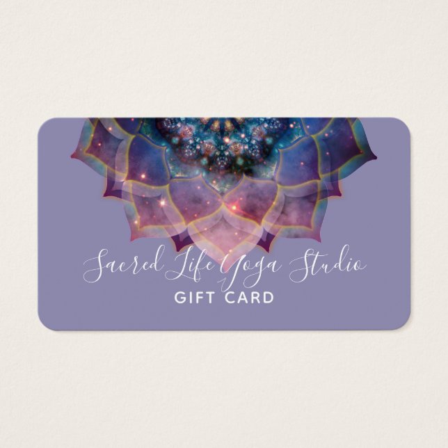 Boho Nebula Mandala, místico (Frente)