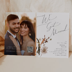 Boho Otoño Flor Silvestre   anuncio de fuga