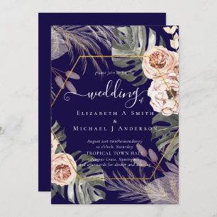 BOHO PAMPAS GRASS TROPICAL Boda