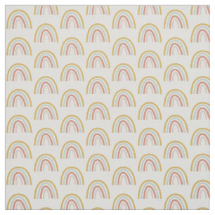 Boho Pastel Mini Tela de Algodón Arcoiris