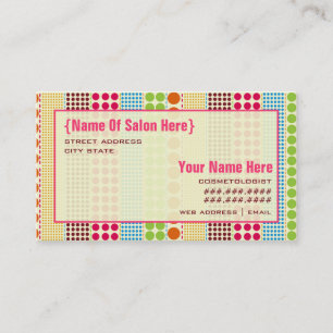 Boho puntea la cita del salón del Cosmetologist