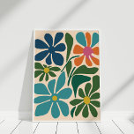 Boho Retro Groovy Flor Muro arte<br><div class="desc">Boho Retro Groovy Flor Muro arte</div>