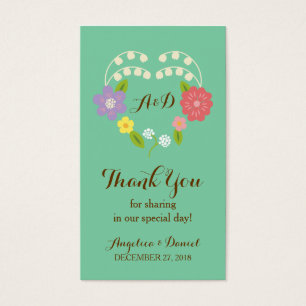 Boho Rústico Boda De Vocación Floral (Mint)