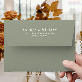Boho Sage Green Boda
