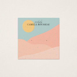 Boho Terracotta Abstract Desert Jewelry