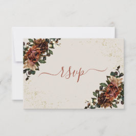 Boho Terracotta Botanica Floral Gold RSVP
