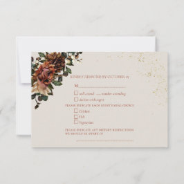 Boho Terracotta Botanica Floral Gold RSVP