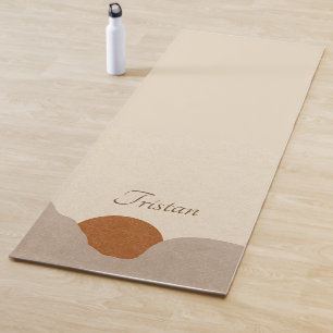 Boho Terracotta Sun Yoga Mat