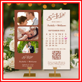 Boho Terracotta Wedding, Naranja quemado, salva la