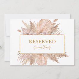 Boho Tropical Botanical | Rótulo reservado