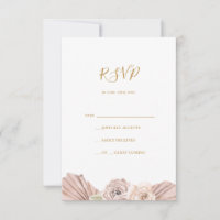 Boho Tropical Botanical | Tarjeta RSVP