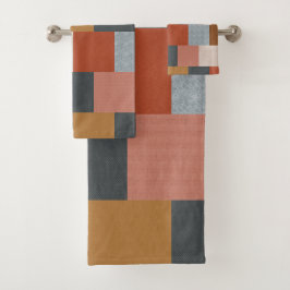 Boho Verano Azul Amarillo Terracota Beige Patchwor