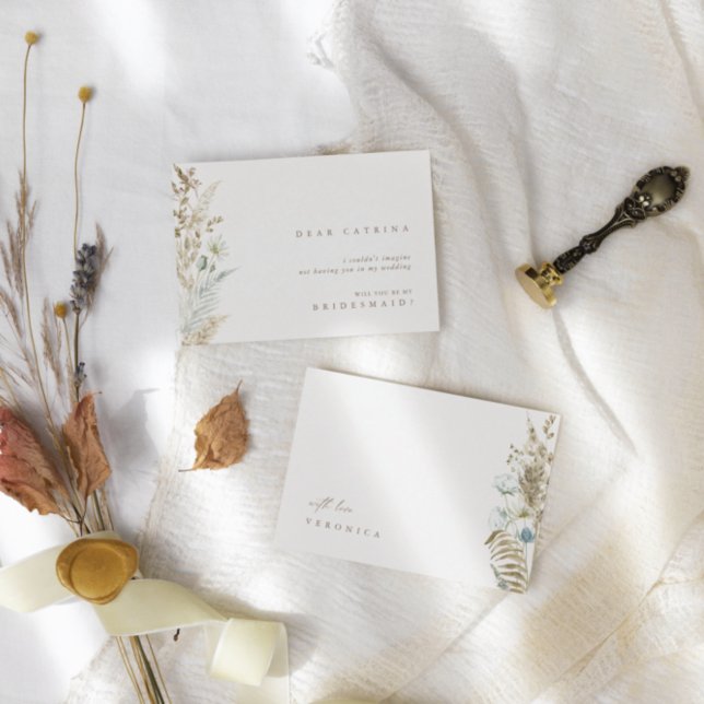 Boho Watercolor Serás Mi Tarjeta Para La Mujer (Subido por el creador)