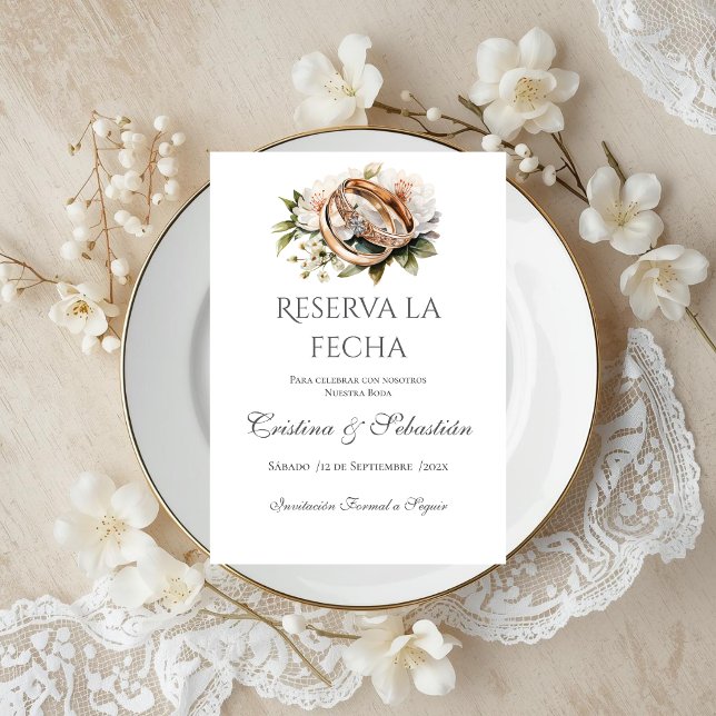 Boho Wedding Save the Date (Subido por el creador)