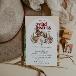 Boho Western Desert | Invitación a la Despedida de