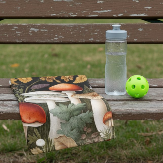 Boho Woodland Mushrooms Wildflower Garden Sports (Subido por el creador)