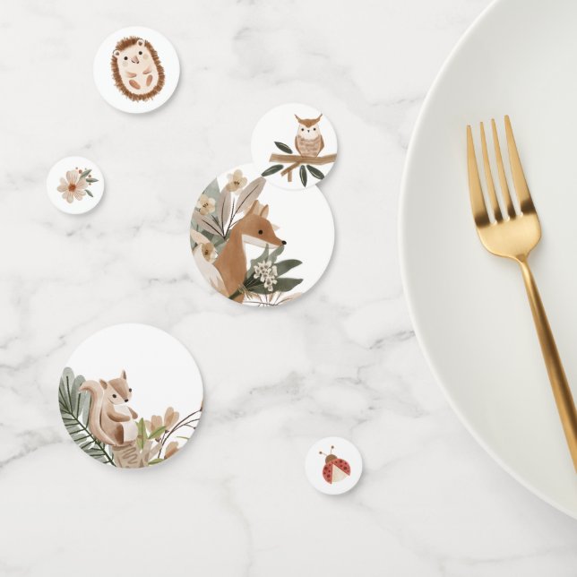 Boho Woodland Table Confetti (Grupo)