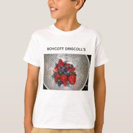 Boicot a la camiseta de Driscoll's