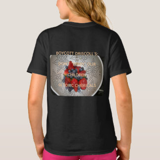 Boicot Driscoll's Camiseta Versión de Niña