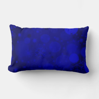 Bokeh, Cojín decorativo Lumbar Azul