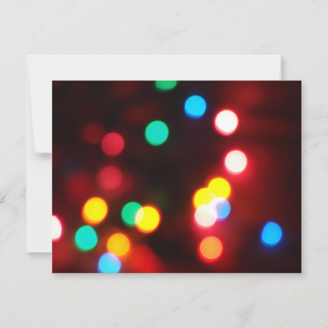 Bokeh de Navidad (Anverso)