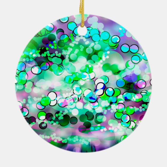 Bokeh verde 92015 remezcla el ornamento (Atrás)