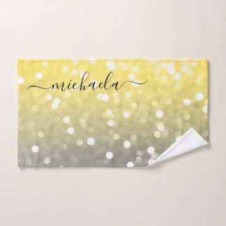 Bokek gris amarillo brillante Nombre personalizado