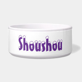 Bol personnalisé pour animaux 