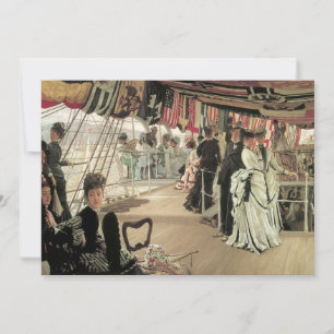 Bola a bordo por James Tissot, Arte Victoriano