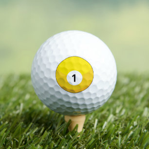 Bola amarilla Billiard Número Uno