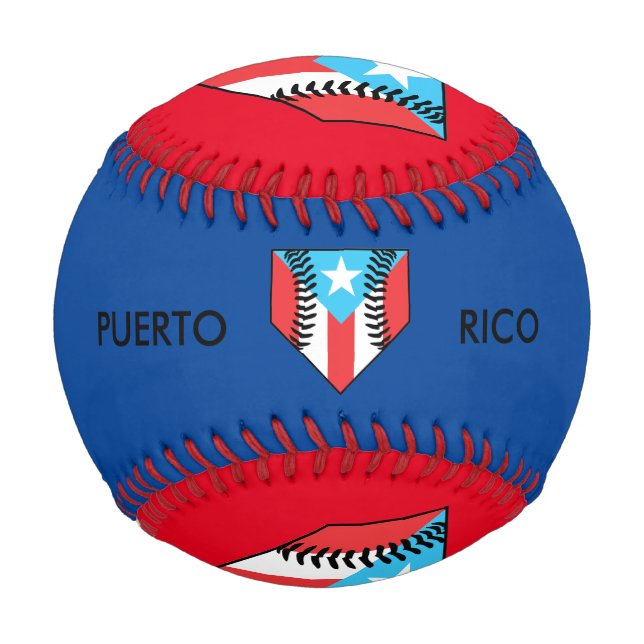 Bola de Baseball Puerto Rico (Anverso)