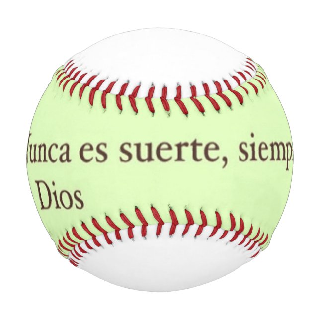 BOLA DE BEISBOL (Anverso)