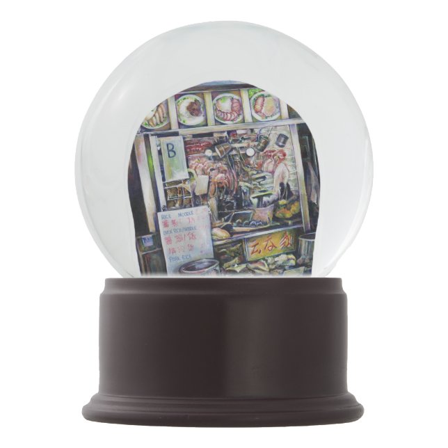 Bola De Cristal Con Nieve Cenosillicaphia (Anverso)