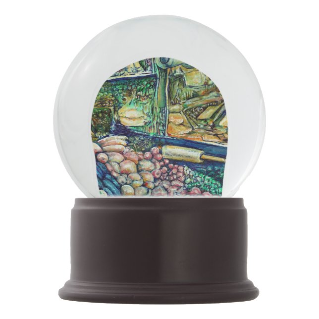 Bola De Cristal Con Nieve Enceladus (Anverso)