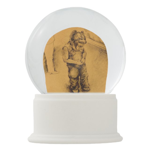 Bola De Cristal Con Nieve Estoy perdido en Le Tianguie, México (Anverso)