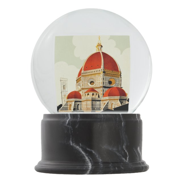Bola De Cristal Con Nieve Firenze (Anverso)