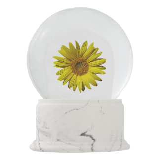 Bola De Cristal Con Nieve Girasol SnowGlobe