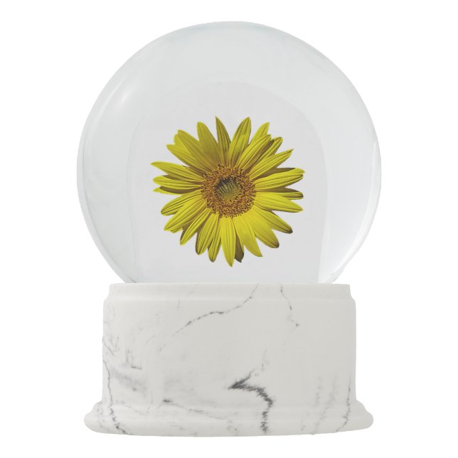 Bola De Cristal Con Nieve Girasol SnowGlobe (Reverso)