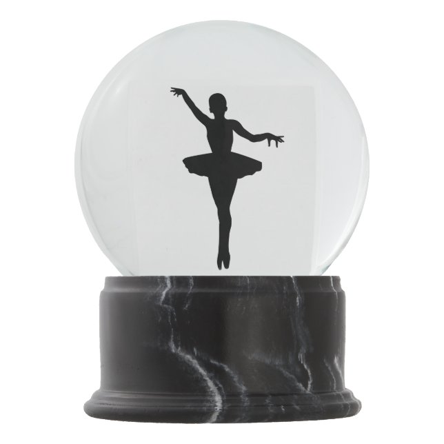 Bola De Cristal Con Nieve Little Ballerina (Anverso)